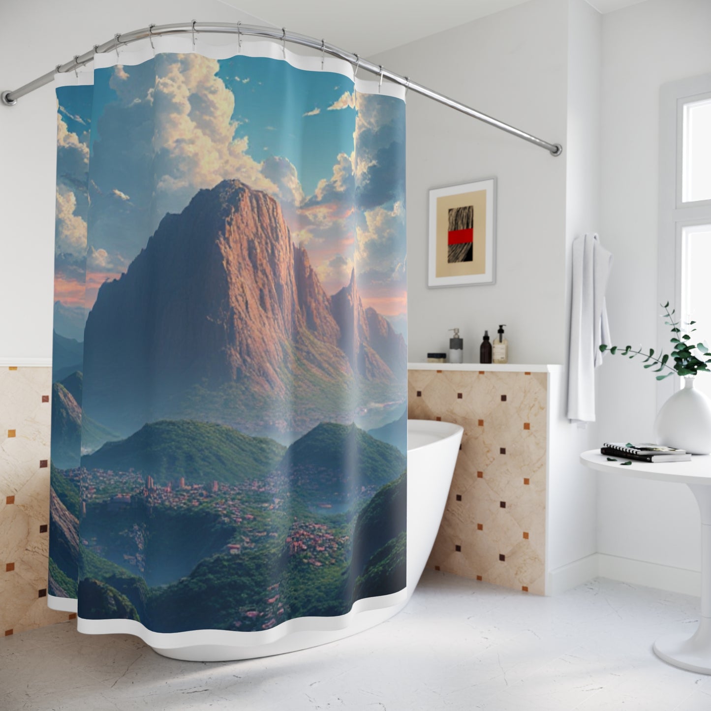 Mountain Shower Curtains