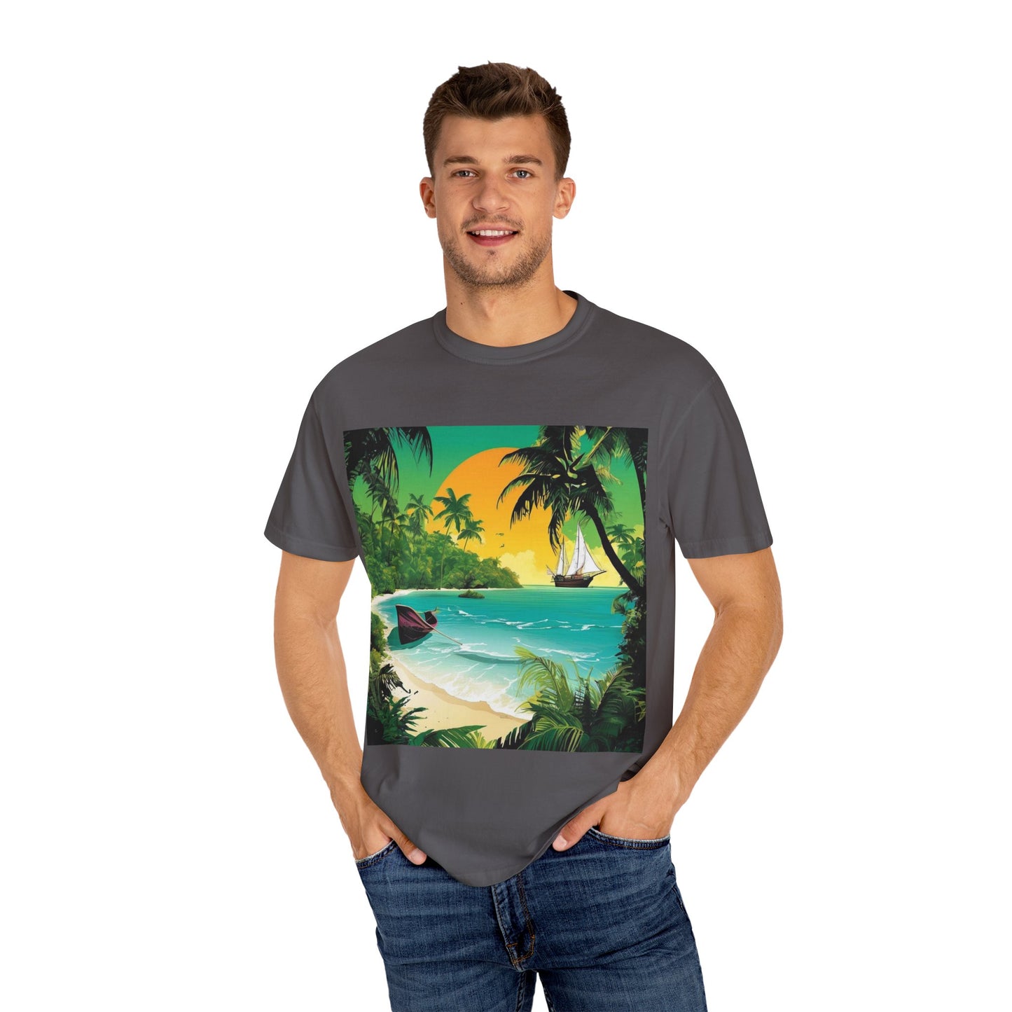 Sunset Caribbean Unisex T-Shirt