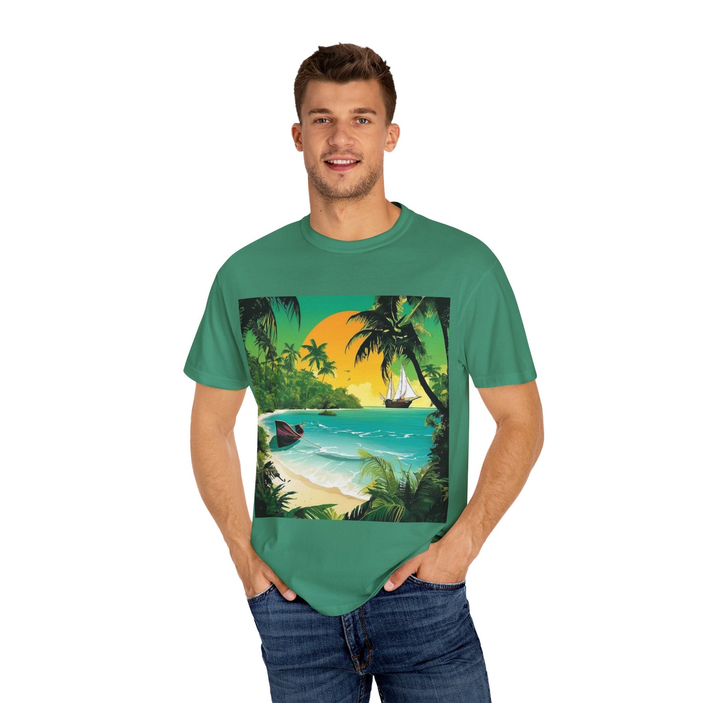 Sunset Caribbean Unisex T-Shirt