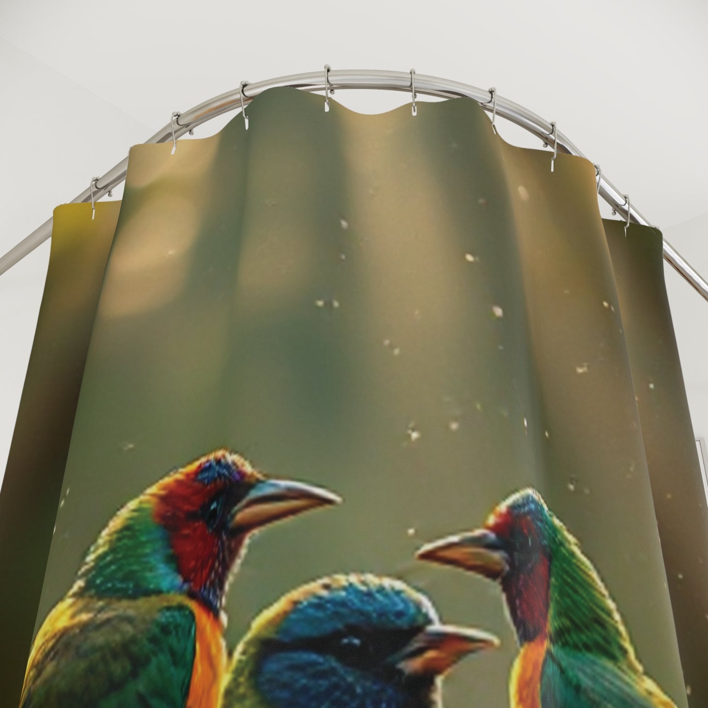 Birds Harmony Shower Curtains