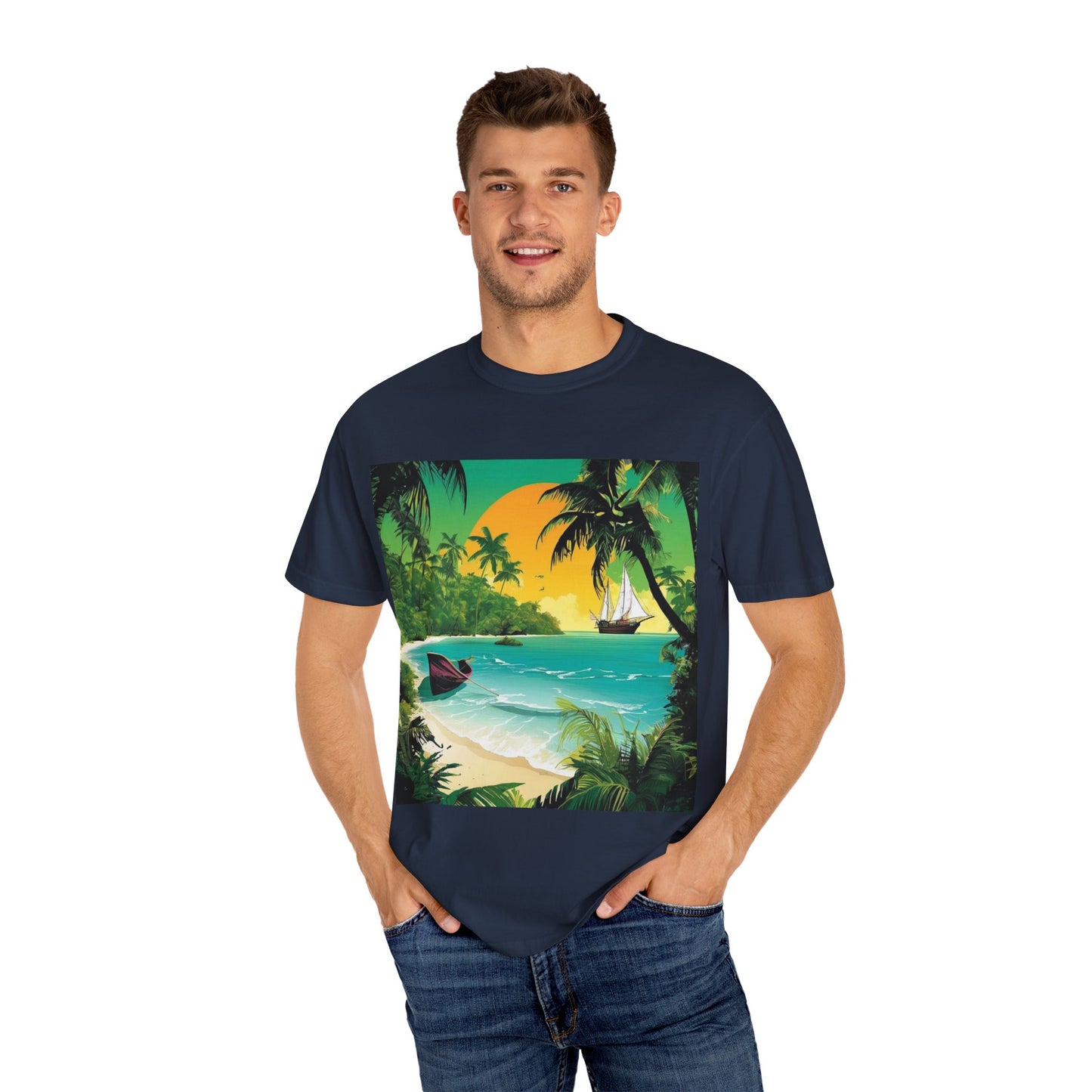 Sunset Caribbean Unisex T-Shirt
